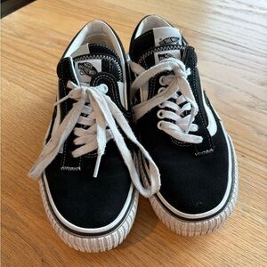 RARE VANS VAULT UA CAP Mash Low LX Rowley Black White Gum Size 7.5 Men’s 9 Women